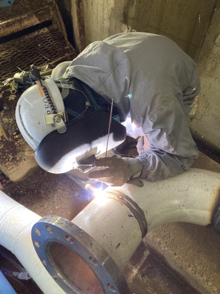 配管更新工事　大分市